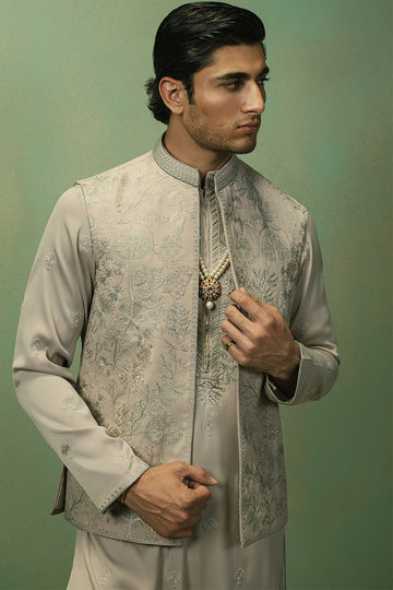 'Aariz' Open Waistcoat